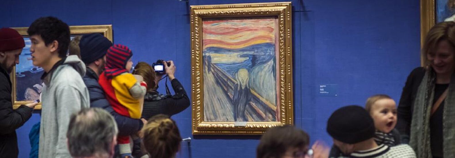 “the-scream”-painting-is-targeted-by-climate-activists