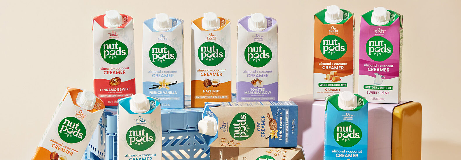Nutpods nondairy creamers have a plantbased packaging ES Management