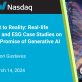 from-concept-to-reality:-real-life-sustainability-and-esg-case-studies-on-realizing-the-promise-of-generative-ai